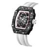 Watch Ultra-thin wine barrel-shaped nylon belt trendy men's watch quartz watch men's watch