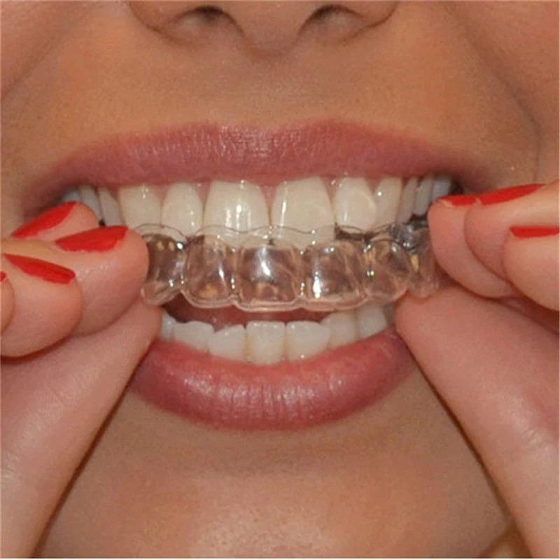 Anti Snoring Bruxism Sleeping Mouth Guard Night Guard Gum Shield Mouth Tray Stop Teeth Grinding Sleep Aid Health Care 3