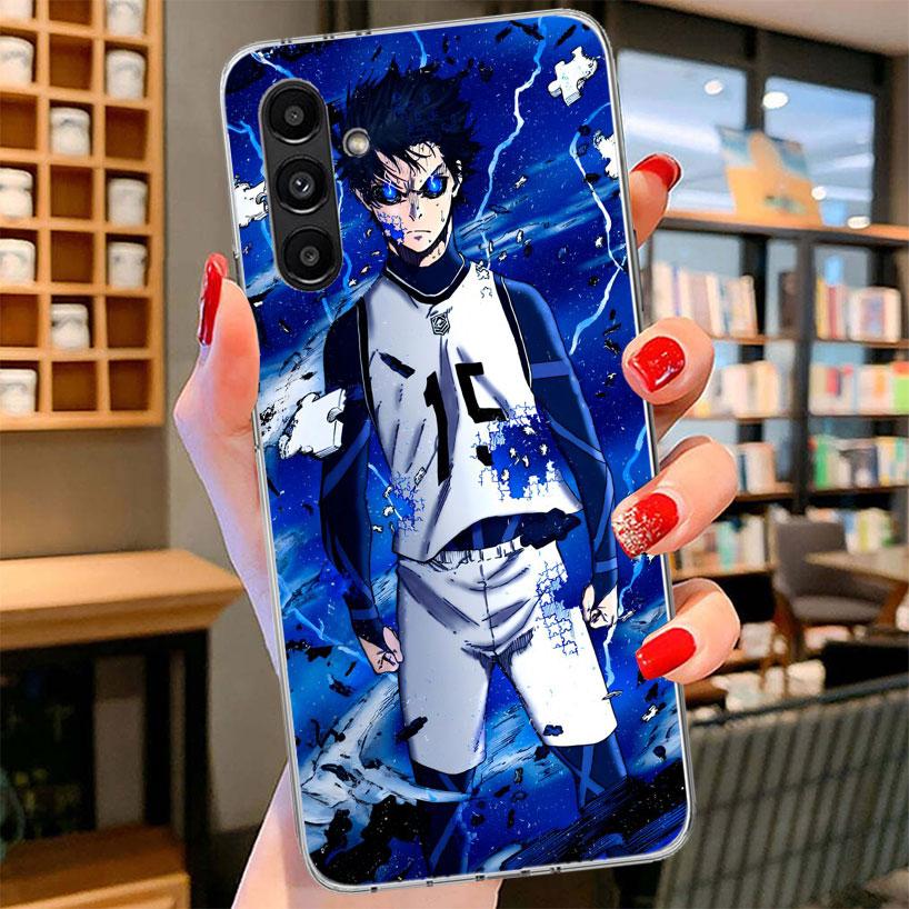 Blue Lock Isagi Yoichi Phone Case For Samsung Galaxy A17 A37 A57 A16 A26 A36 A56 A15 A25 A35 A55 A14 A24 A34 A54 A13 A23 A33 A53