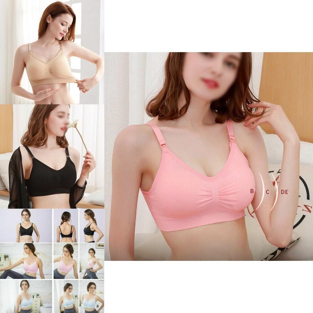 Nahtloser Still-BH für Schwangere, ultra-glatt und weich, ohne Bügel, Still-Dessous für Komfort