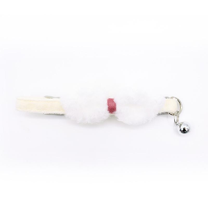 

Cute Cat Collars, Pet Necklaces, Wing Trackers, Bells, Small Dog Decorations бежевый