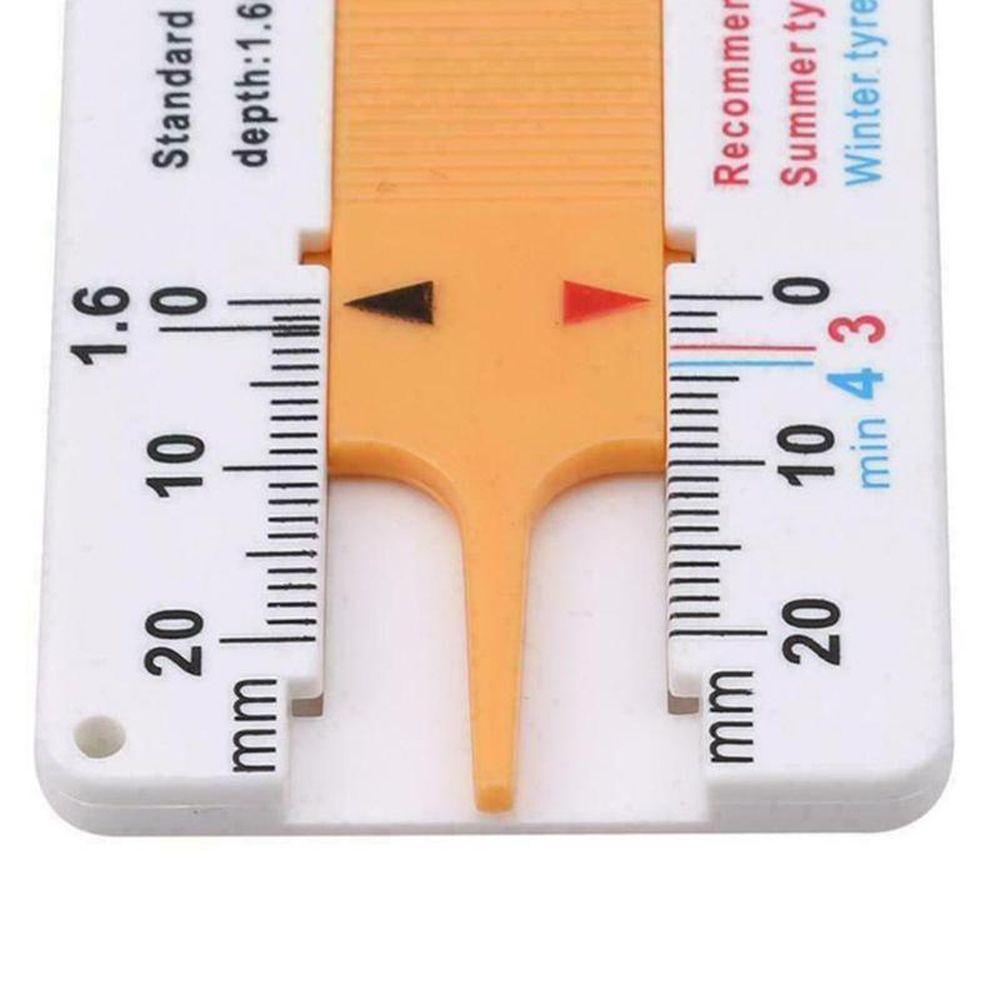 Tool Marking Tool Tire Pattern Depth Ruler Depth Indicator Car Tyre Tread Depthometer Depth Gauge