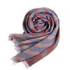 Women S Striped Imitation Cashmere Warm Winter Scarf