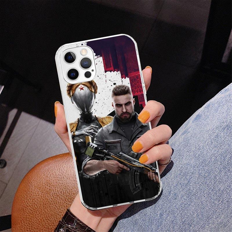 Atomic Heart Phnoe Case for Iphone 17 Air 16 16E 11 12 13 Mini 14 Plus 15 Pro Max 7 8 + SE 2020 Phone Cover Coque 17 Air 16 11 1