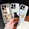 For Oppo Find X9 X8 X7 Pro Phone Cover Lovely Animal Cartoon Soft TPU Clear Silicone Case For Oppo Find X7 Ultra X 9 X 8 Bumper