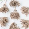 6Pcs Golden Fake Wheat Ear For Christmas Tree Decoration Home Wedding Arch Accessories Autumn Artificial Plant Photography Props