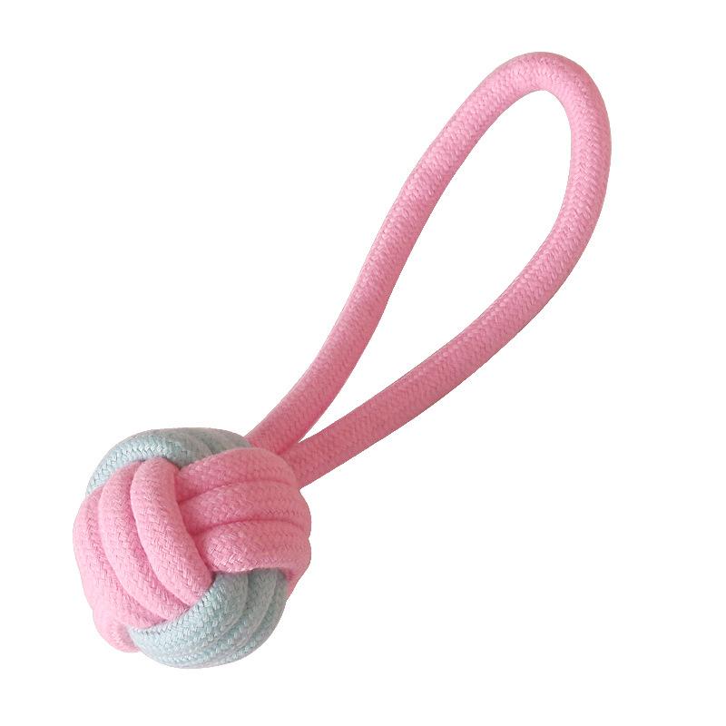 Candy-colored, Chewable Cotton Rope Teething Toy Set, Pet Gnawing, Dog Chewing Toy, Pet Teething