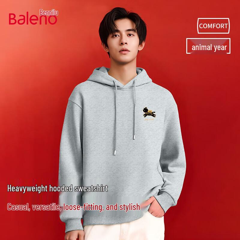 Baleno 2025 Lucky Year Heavyweight Pullover with Pony Graphic
