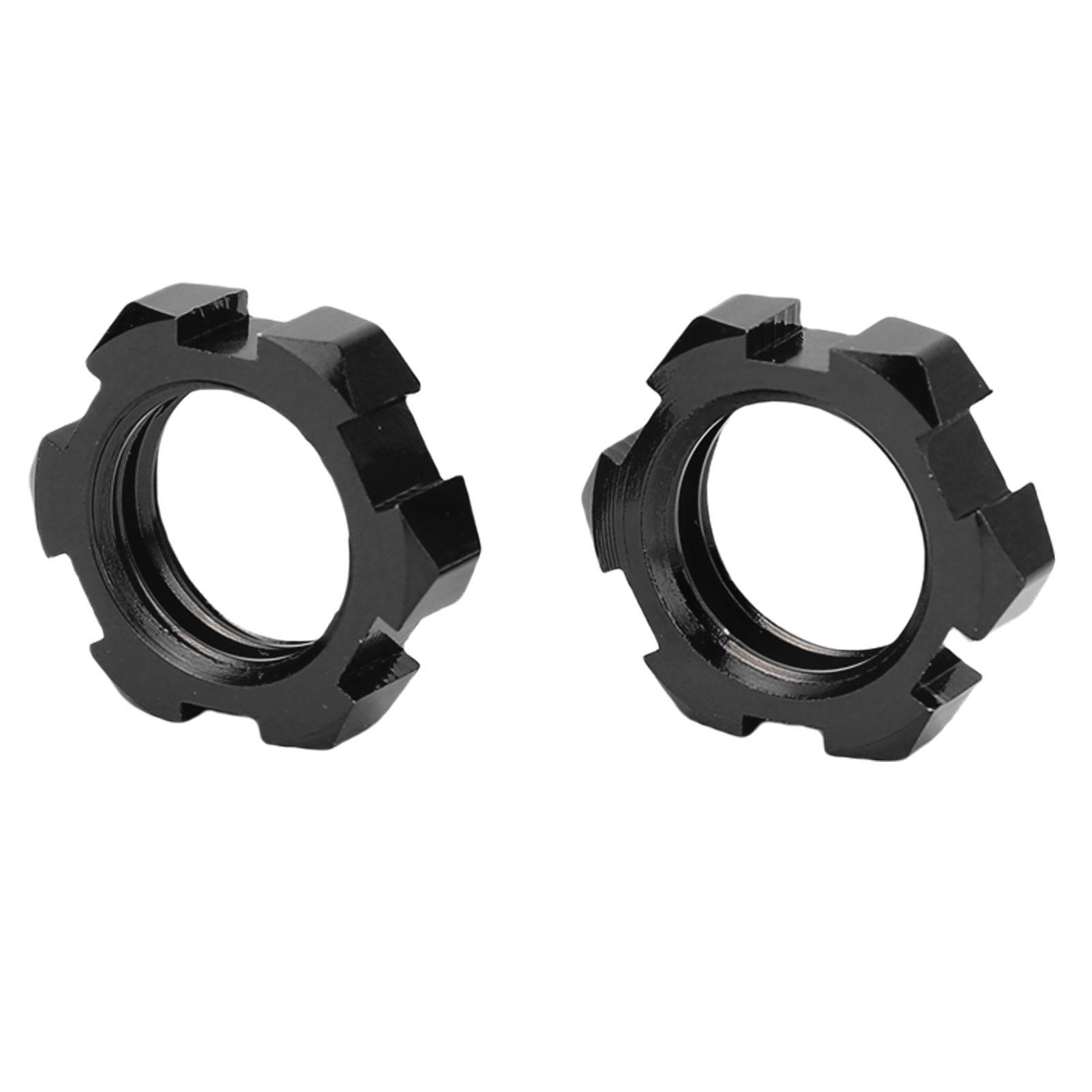 

Splined Wheel Hex Hub Adapter Fit for Traxxas Slash 2WD Metal 12mm to 17mm Wheel Hex Adapter Black чорний