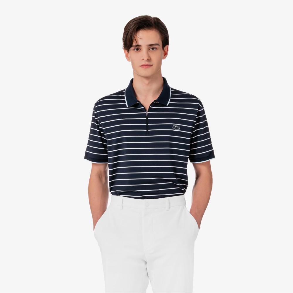 [lacoste] Men's Half-Zip Polo Shirt DH419E-56G166