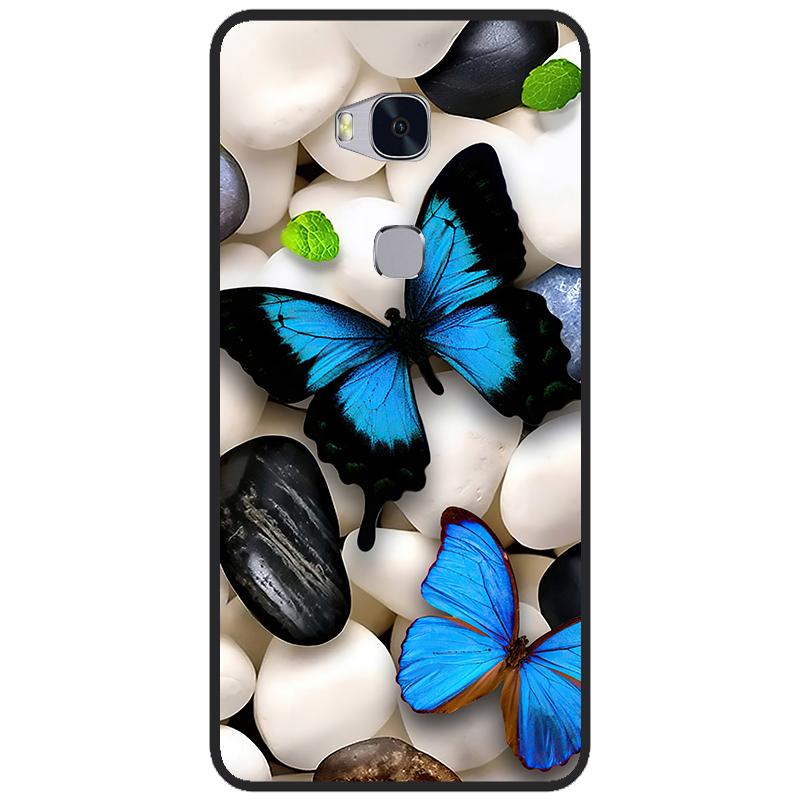 For Huawei Honor 5X Case TPU Soft Cartoon Back Cases For Huawei GR5 2016 Case Silicone Honor 5 X KIW KII L21 L22 Honor5x