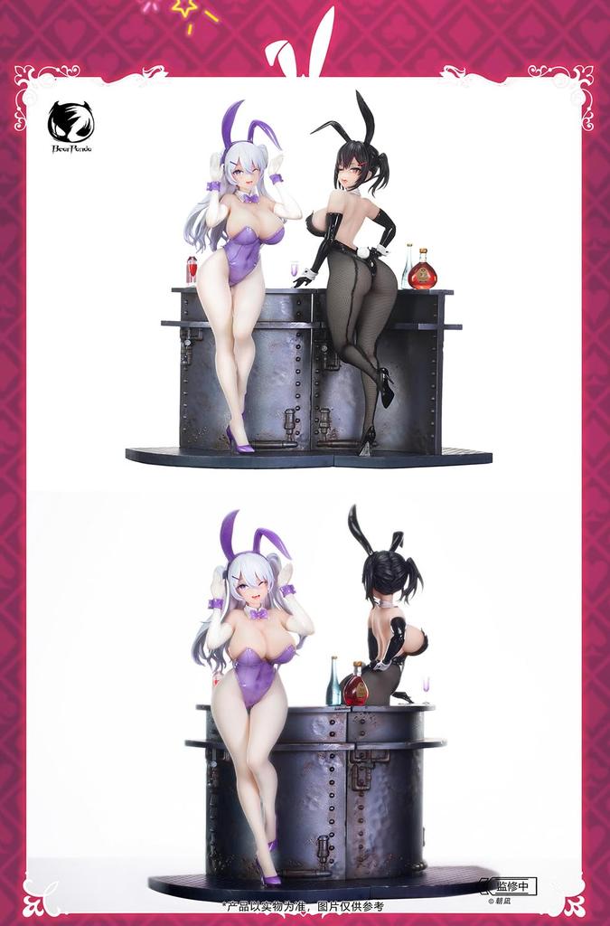 Bear Panda Original Bunny Girl: Rin Illustration by Asanagi Height Approx. 280mm (including Pedestal) 16 Scale PVC, ABS Finished Figure [Bonus]