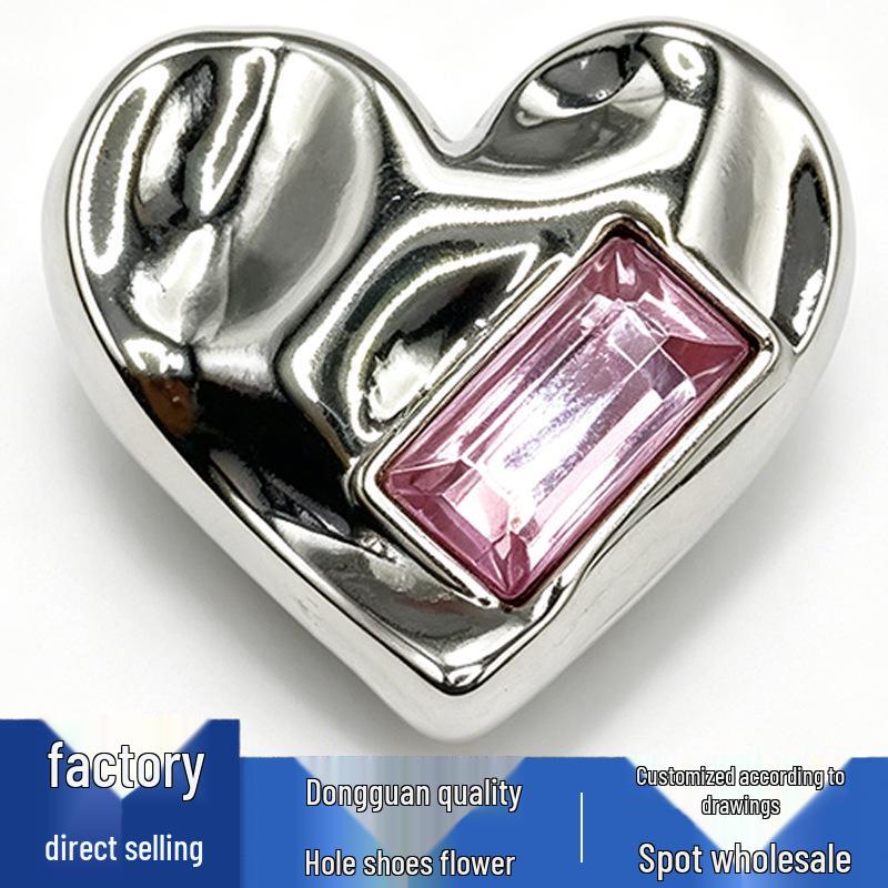 Metallic Butterfly & Flower Crocs Shoe Charms - Cute and Versatile Decorations