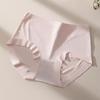 Ladies Spring and Autumn Sweet Pure Cotton 10A Antibacterial Comfortable Skin Friendly Waist Triangle Briefs
