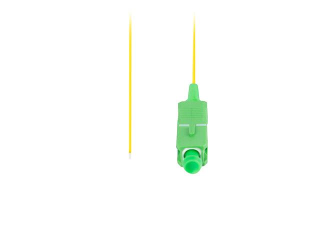 Lanberg SM SC/APC SEMI TIGHT 9/125 G657A1 2M Yellow Fiber Optic Pigtail
