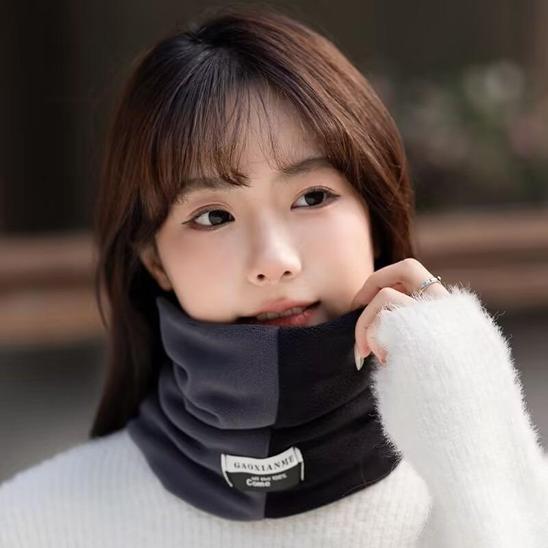 Thermal Fleece Lined Neck Warmer for Women Winter Scarf Face Mask Cold Weather Windproof Cycling Ski Outdoor Sports Gear
