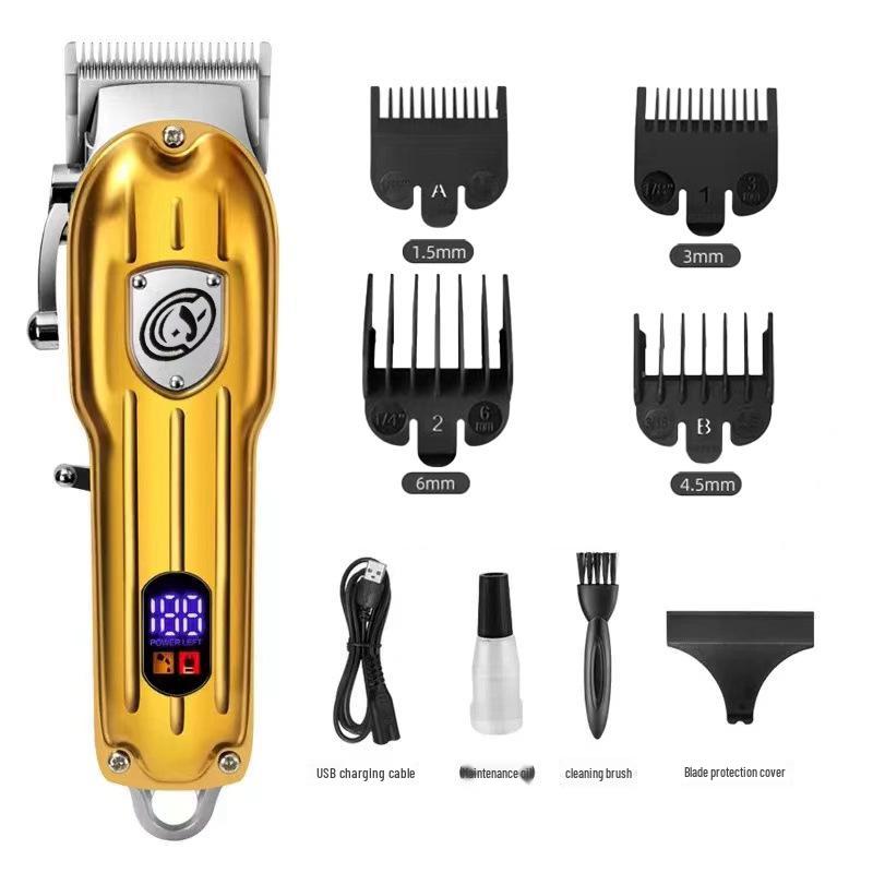 Men's Electric Hair Clipper & Trimmer: Specialized Oil for Hair Cutting, Shaving, and Carving.
