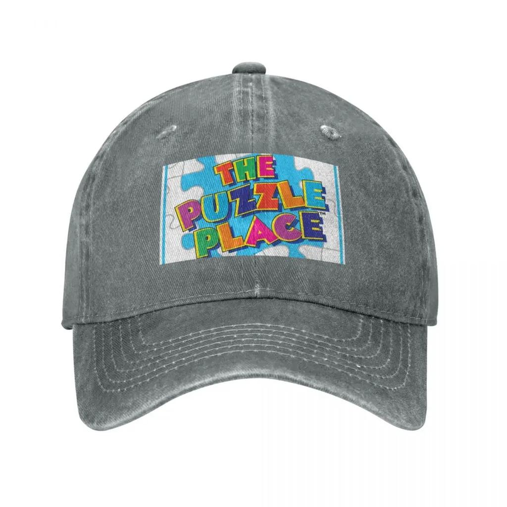 The Puzzle Place Shop Baseball Cap Bobble Hat Anime Hat Fishing Caps Unisex Golf Unisexs Caps Womens