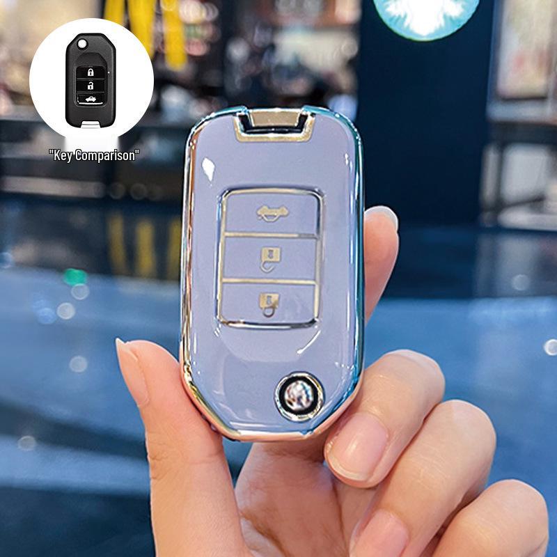 Compatible BTXRV Key Case for CRV, Accord, Civic, Binzhi, and Spirior - High-Grade Protective Shell.
