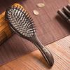 Tan Mujiang HET Ebony Wood Air Cushion Massage Comb Gift Set