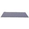 15.7x27.6in Non Slip Bath Mat TPE Soft On Feet Bathroom Shower Mat with Suction Cups Drainage Holes Gray