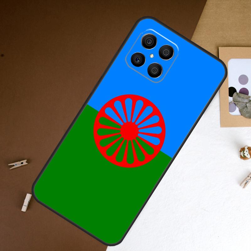 

Gypsy Romani Roma Flag Case For Honor X9a X8a X6a X7a X9b X7 X8 X9 8X Cover For Honor Magic 5 6 Pro 50 70 90 Lite Honor Magic5 Lite