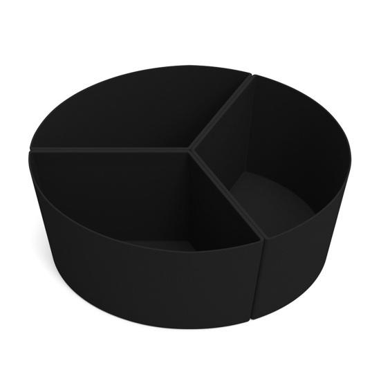 6-Quart Slow Cooker Liner Multiple Grids Leakproof Dishwasher Safe Silicone Slow Cooker Divider Cooking Liner Kitchen Accessories