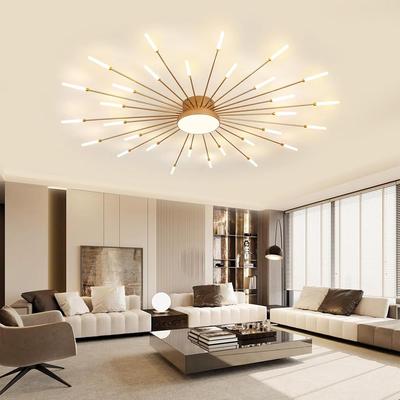 Moderne Deckenleuchte, 30+1 Lichter Metall Feuerwerk Design Schickes LED-Beleuchtungsfixture für Bauernhaus Küche Esszimmer Schlafzimmer Flur Wohnzimmer