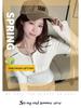 Stylish Korean Slim-Fit Half-Zip Long-Sleeve Top: Trendy, Figure-Flattering, Versatile Autumn/Winter Base Layer.