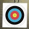 Aq 10Pcs Profession Archery Targets Paper Face Bow Arrow Gauge Shooting Target Paper Traditional Shooting Accessories