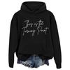 Ladies Fashion Casual Long Sleeve Printed Round Neck Hoodie Pullover Top