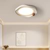 OEING 40cm Minimalist Vintage Cream Style Bedroom Ceiling Lamp
