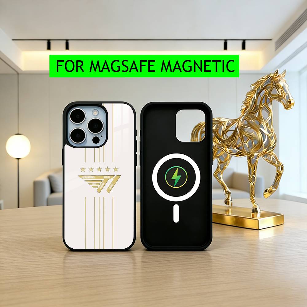 Cool T1 Korean eSports design Phone Case For iPhone17,16,15,14,13,12,11 Plus,Pro Magnetic For Magsafe Wireless Charging