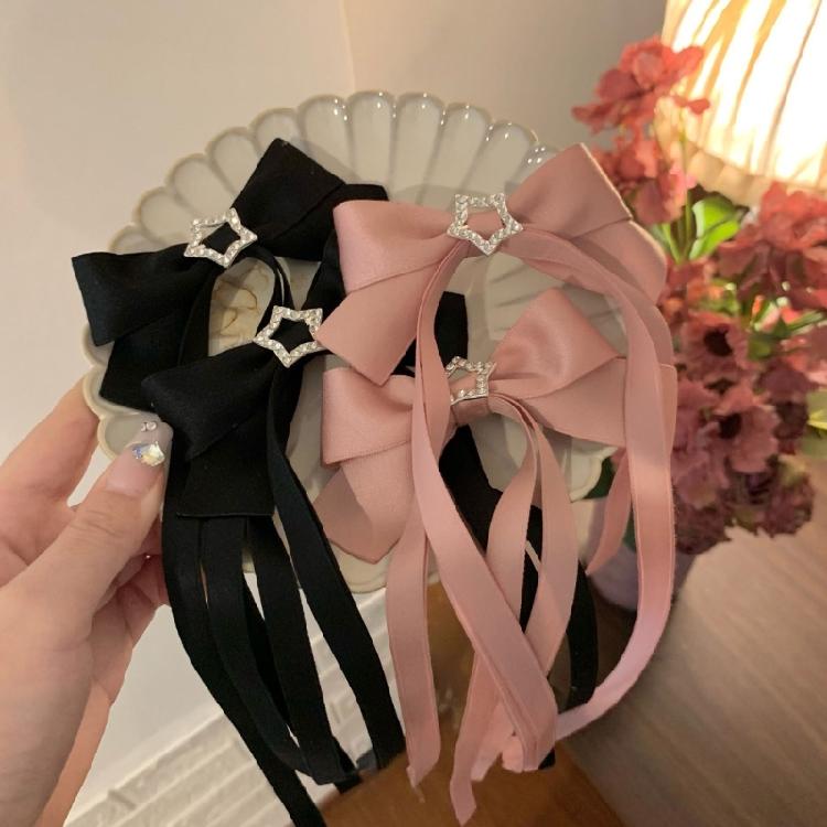 Sweet Bowtie Hair Clip Girls Hair Styling Clip Antislip Women Hair Decoration