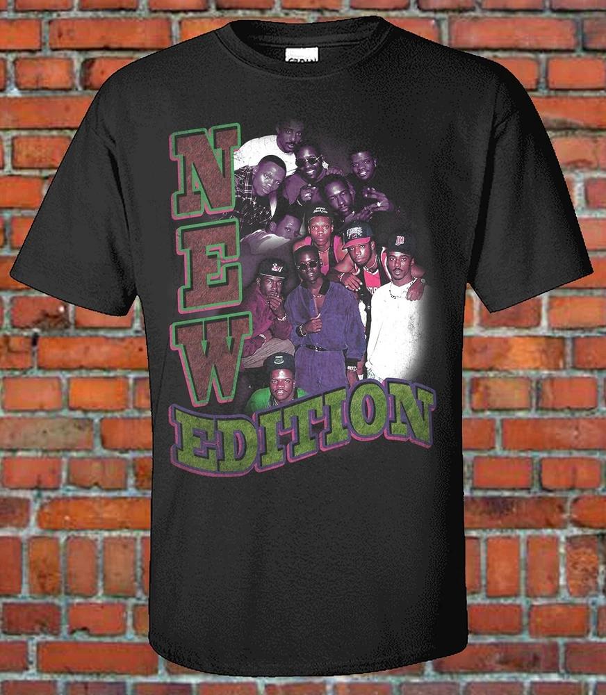 New Edition RB Music Group Singer TShirt Unisex Cotton Tee Classic EXCLUSIVE M