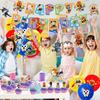 Birthday Decoration Birthday Birthday Party Character HAPPY BIRTHDAY for and Kids Set, Balloons, Decorations, Decorations, Hat, Banner, Garland,