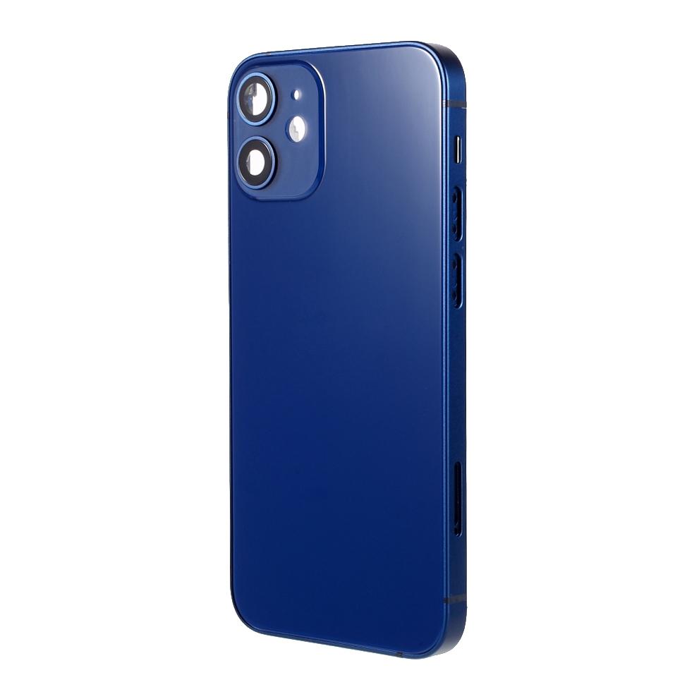 Pentru iPhone 12 mini 5.4 inch Capac Spate Carcasă Baterie+Cadru Placă Mijlocie+Butoane Laterale Piesă de Schimb (fără Logo)