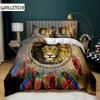 Animal Dream Catcher Duvet Cover Set Indian Dream Catcher Animal Bedding Set Adults Exotic Style Bohemia Polyester Quilt Cover