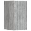 Bathroom Furniture Set 3 pcs Concrete Grey 33 x 34.5 x 160 cm