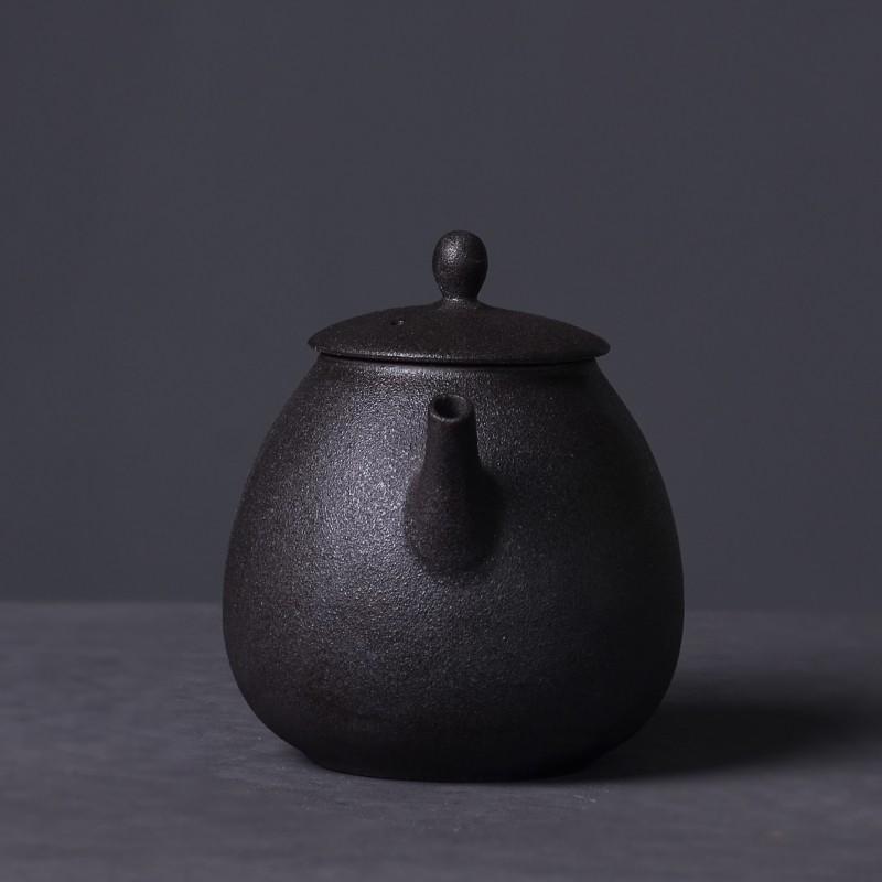 200ml Ceramic Teapot Vintage Filter Coarse Pottery Gongfu Tea Set