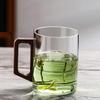Shangqi Glass Tea Infuser Mug with Wooden Handle