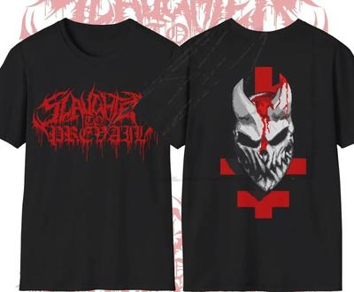 Unisex Short Sleeve Crew Neck Cotton T Shirt Slaughter To Prevail