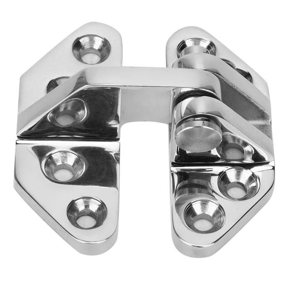 Marine Hardware Window Furniture Stainless Steel Strap Hinge Boat Hatch Hinge  Shaped