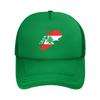 Lebanese Lebanon Flag Casquette  Unisexs Womens Outdoor Hats  Adjustable Snapback Cap New Baseball Caps