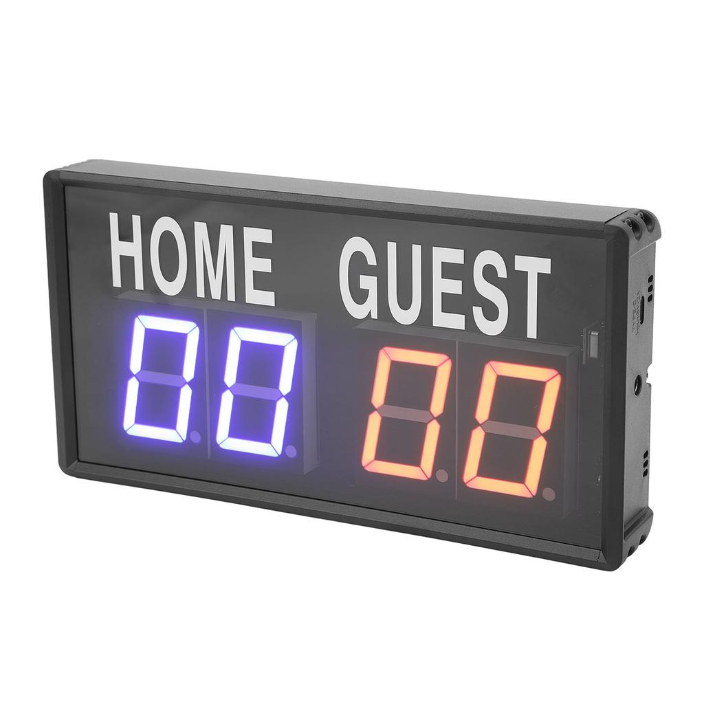 Electronic Scoreboard Aluminum Alloy Remote Control 100?240V Digital Tabletop Scoreboard for