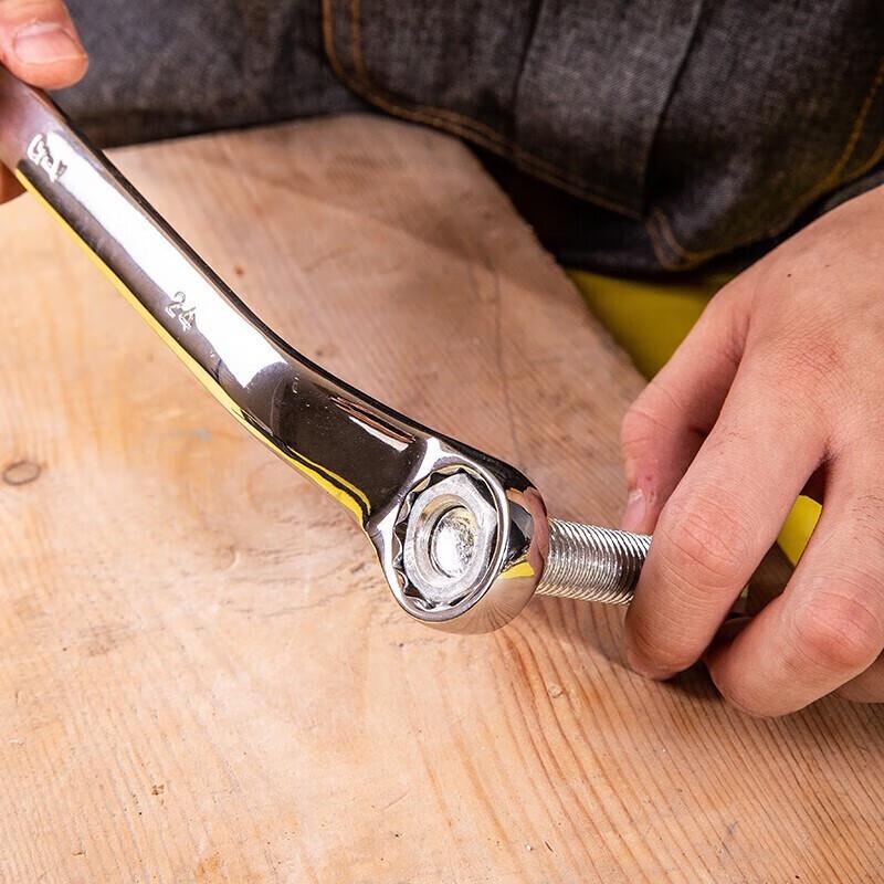 Deli Mirror Finish Double Combination Wrench Set