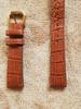 [USED] SEIKO DEL5BB18 Genuine Leather Strap Crocodile Brown