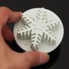 3Pcs/Set Plastic Cookies Tools Snowflake Cake Decorating Fondant Plunger Cutters Mold Mould Kitchen Bakeware Accesorios