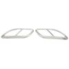 2PCS Quad Exhaust Tip Cover Tail Throat Decoration Replacement for Jaguar FPACE XFL 2021