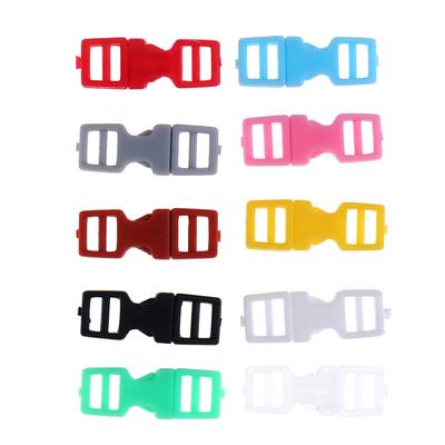 10 Stück 4 mm Mini-Schnalle für DIY Puppenrucksack Armbandriemen Schnalle Zubehör